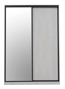 Шкаф с зеркалом Ивару Винтер-6.16, винтерберг/темно-серый в Вологде