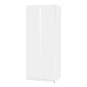 Шкаф 2-дверный Malta light H287 (Белый) в Вологде