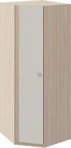 Угловой шкаф Глэдис М21 (Шимо светлый/Белый текстурный) в Вологде
