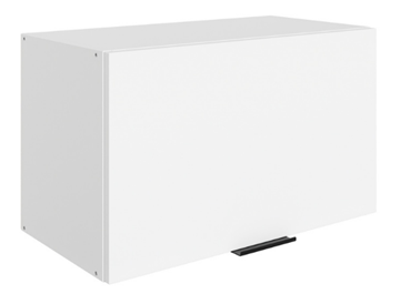 Кухонный шкаф Стоун L600 Н360 (1 дв. гл.) (белый/джелато софттач) в Вологде