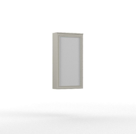 Шкаф навесной фасад зеркало, Bella (Б-ШН зр) в Вологде - изображение