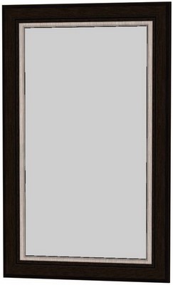 Навесное зеркало ЗП1, цвет Венге в Вологде - изображение
