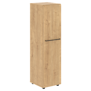 Шкаф с глухой дверью узкий средний LOFTIS Дуб Бофорд LMC 40.1 (400х430х1517) в Вологде