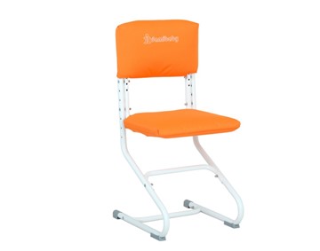 Набор чехлов на сиденье и спинку стула Дэми СУТ.01.040-01 Оранжевый, ткань Оксфорд в Вологде