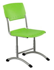 Детский стул регулируемый Отличник.3 3-5, Салатовый RAL 6038/Светло-серый в Вологде