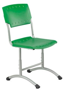Детский стул регулируемый Отличник.3 3-5, Зеленый RAL 6001/Светло-серый в Вологде