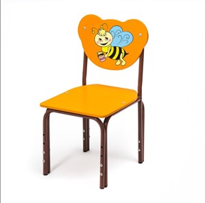 Детский растущий стул Пчелка (Кузя-ПЧ(1-3)ОК) в Вологде