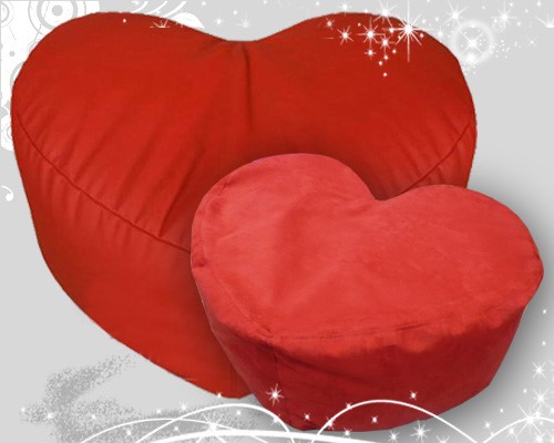 Кресло-мешок Сердце-пуф в Вологде - изображение