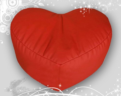 Бескаркасное кресло Сердце в Вологде - изображение