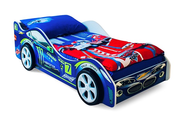 Кровать-машина детская Молния в Вологде - изображение