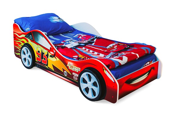 Кровать-машина Тачка красная в Вологде - изображение