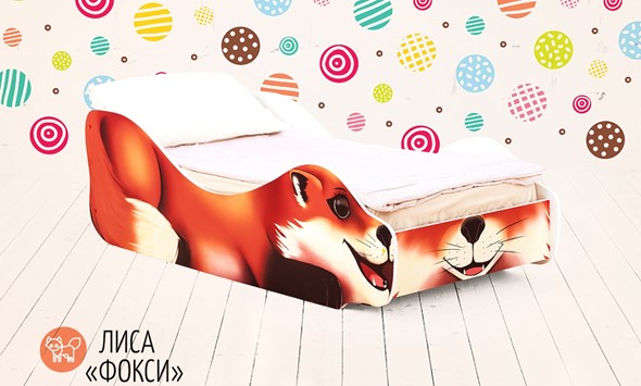 Кровать детская Лиса-Фокси в Вологде - изображение