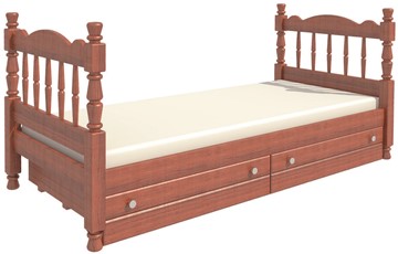 Детская кровать Алёнка (Орех) с основанием в Вологде - предосмотр