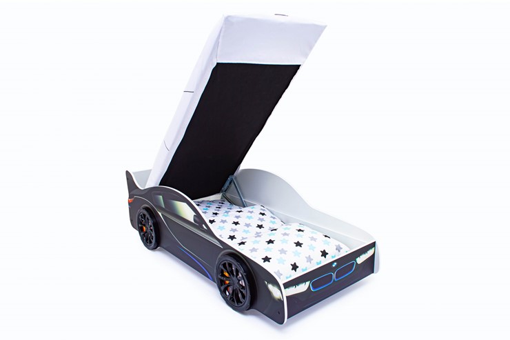 Кровать-машина детская с подъемным механизмом БМВ в Вологде - изображение 6