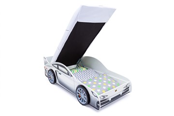 Детская кровать-машина с подъемным механизмом Порше в Вологде - предосмотр 3