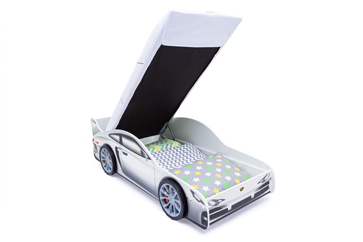 Детская кровать-машина с подъемным механизмом Порше в Вологде - изображение 3