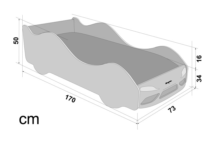 Кровать с подъемным механизмом Супра белая в Вологде - изображение 11