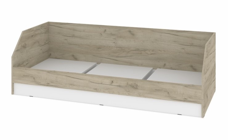 Подростковая кровать О81, Серый дуб - Белый в Вологде - изображение 1