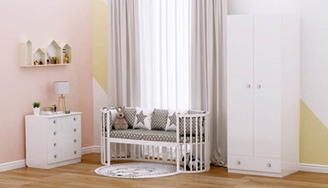 Детская кровать POLINI Kids Simple 911 Белый в Вологде - предосмотр 8