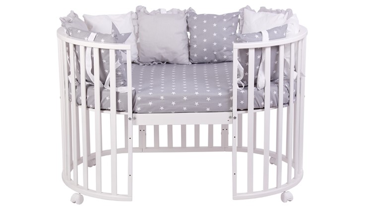 Кроватка детская POLINI Kids Simple 930 Белый в Вологде - изображение 6