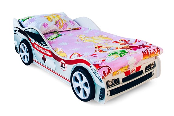 Кровать-машина в детскую Медпомощь в Вологде - изображение
