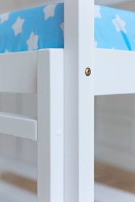 Детская двухэтажная кровать Домик с ящиками, цвет белый в Вологде - предосмотр 4