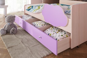 Двухэтажная детская кровать Соник 1.6 с ящиком, Венге в Вологде - предосмотр 1