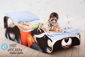 Детская кровать-зверенок Енот-Кусака в Вологде - предосмотр 1