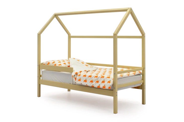 Детская кровать-домик Svogen бежевый в Вологде - изображение 2