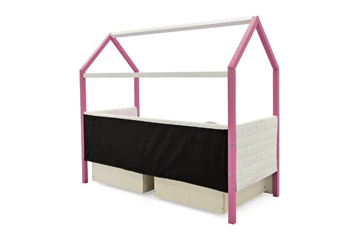 Детская кровать-домик «Svogen лаванда-белый» мягкая в Вологде - изображение 6