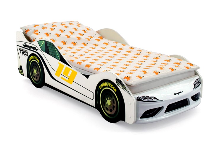Кровать с подъемным механизмом Супра белая в Вологде - изображение 3