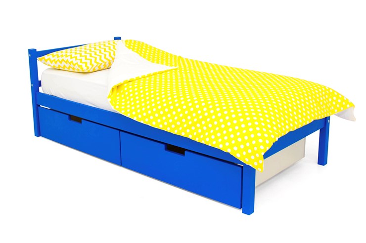 Кроватка Skogen classic синяя в Вологде - изображение 3