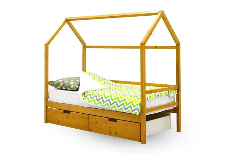 Кровать-домик в детскую Svogen дерево в Вологде - изображение 5