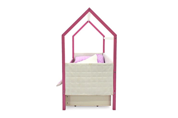 Детская кровать-домик «Svogen лаванда-белый» мягкая в Вологде - изображение 5