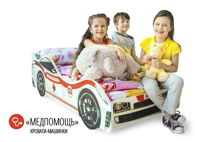 Кровать-машина в детскую Медпомощь в Вологде - изображение 4