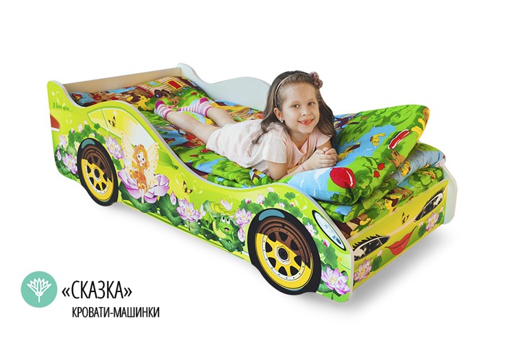 Кровать-машина детская Сказка в Вологде - изображение 4