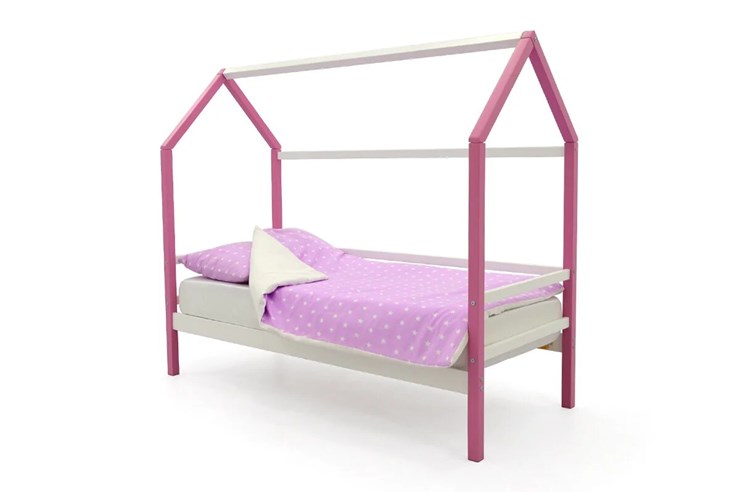 Кровать-домик в детскую Svogen лаванда-белый в Вологде - изображение 1