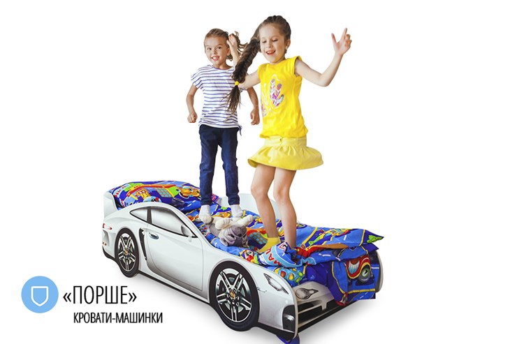 Кровать-машина в детскую Porsche в Вологде - изображение 4