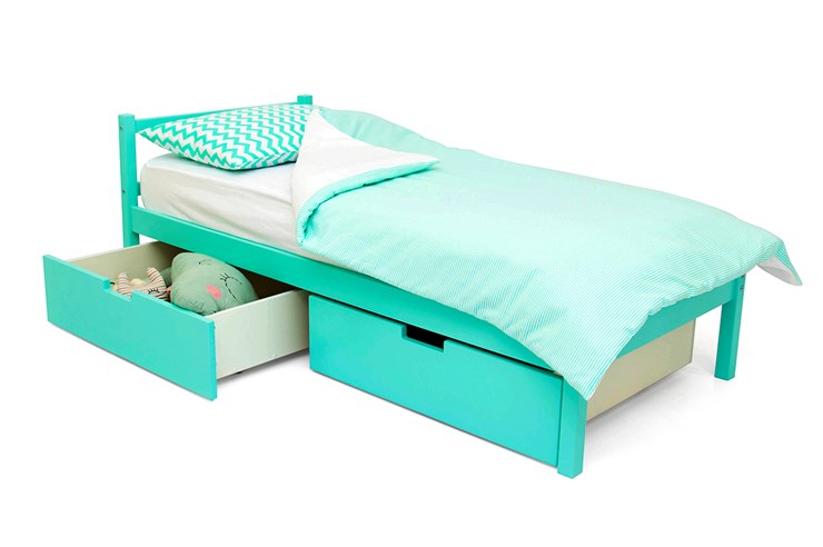 Кровать в детскую Skogen classic мятная в Вологде - изображение 4