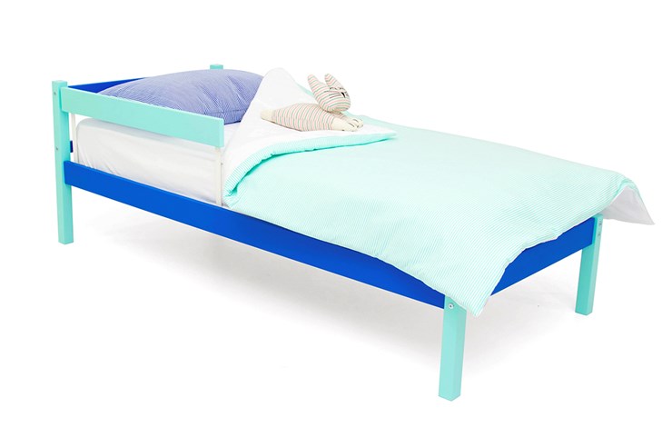 Кроватка Skogen classic мятно-синия в Вологде - изображение 2