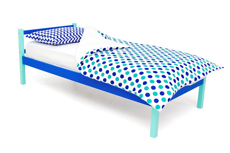 Кроватка Skogen classic мятно-синия в Вологде - изображение 1