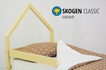 Детская кровать-домик мини Skogen бежевый в Вологде - предосмотр 3