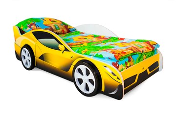 Кровать-машина детская Ferrari в Вологде - предосмотр