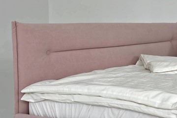 Кроватка 0.9 Альба, нежно-розовый (велюр) в Вологде - предосмотр 6