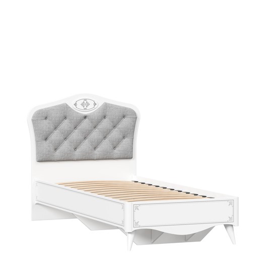 Кровать односпальная Элис 900 (Белый) ЛД 532.070.000 в Вологде - изображение 1