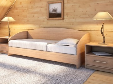 Подростковая кровать Этюд Софа, 90х200, бук бавария в Вологде