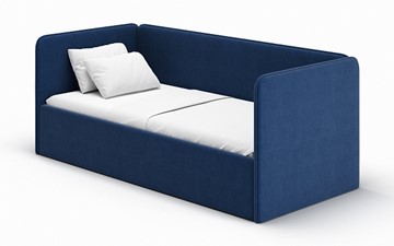 Детская кровать Leonardo синий 160х70 с боковиной в Вологде