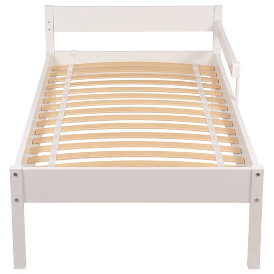 Детская кровать POLINI Kids Simple 840 Белый в Вологде - изображение 1
