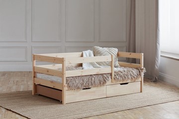 Детская кровать Софа с ящиками, без покраски в Вологде - предосмотр