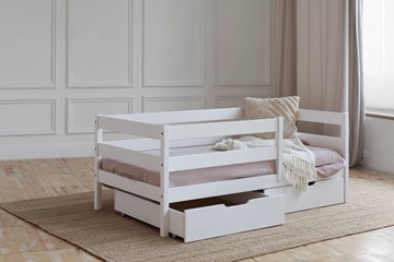 Детская кровать Софа с ящиками, цвет белый в Вологде - предосмотр 1